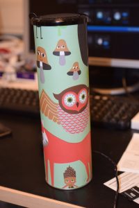 Pimpad med presentpapper