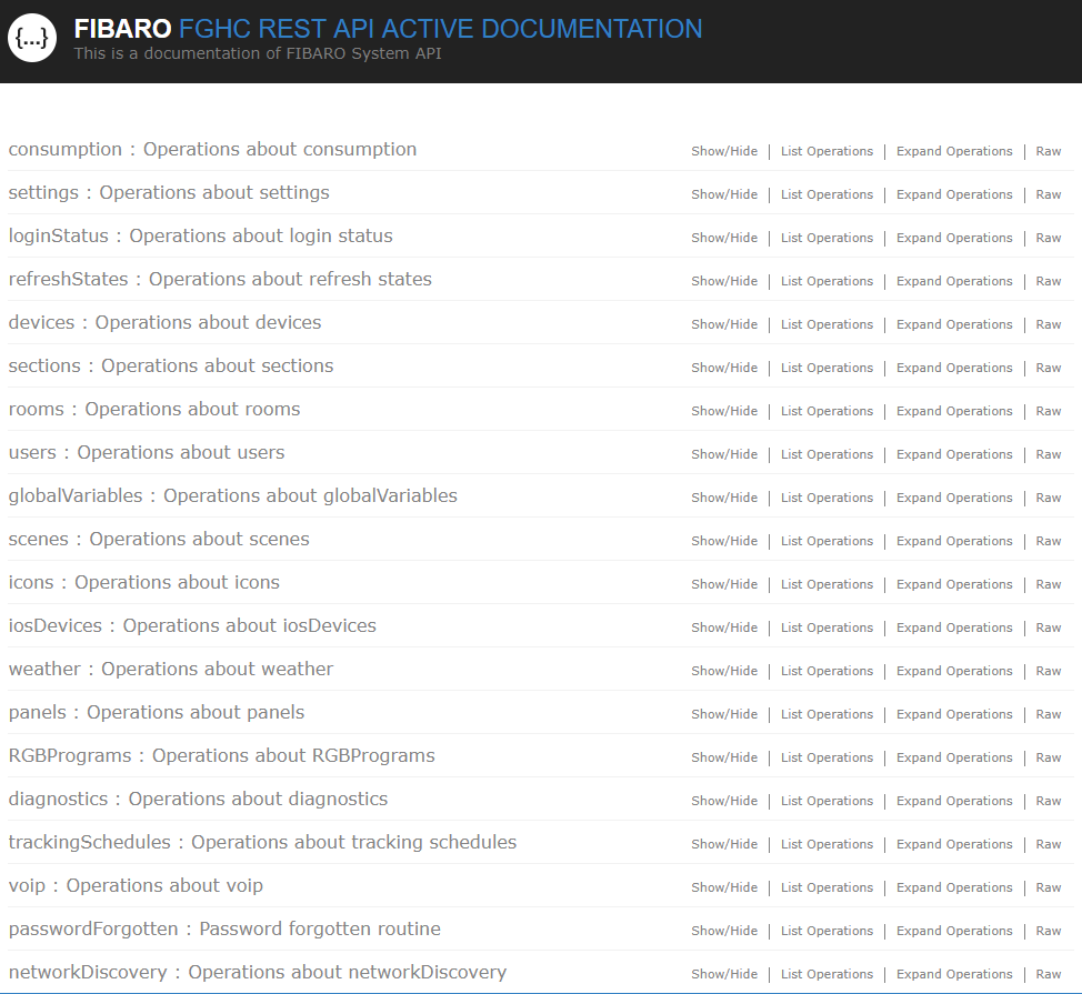 Ändra parametrar på Fibaros styrenheter via API